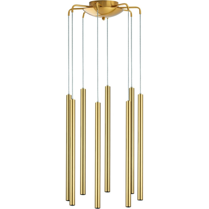 Подвес LIGHTSTAR TUBO L8T747243 LED 40W 2560LM 25G золото 4000K