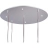 Подвес пятерной круглый LIGHTSTAR EXTRA L5PR721134 5W(led) G9 (721134 - 5 + 572154 -1) хром