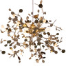 Подвес пятерной линейный LIGHTSTAR EXTRA L5PL721132 5W(led) G9 (721132 - 5 + 572162 -1) золото