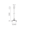 Подвес скрытый LIGHTSTAR 504177-FR2 тип D