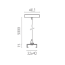 Подвес скрытый LIGHTSTAR 504196-FR2 тип D
