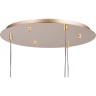 Подвес тройной круглый LIGHTSTAR EXTRA L3PR721132 3x3x5W(led) G9 (721132 - 3 + 572132 -1) золото