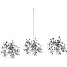 Подвес тройной линейный LIGHTSTAR EXTRA L3PL721134 3x3x5W(led) G9 (721134 - 3 + 572124 -1) хром