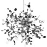 Подвес тройной линейный LIGHTSTAR EXTRA L3PL721134 3x3x5W(led) G9 (721134 - 3 + 572124 -1) хром