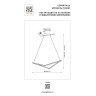 Подвесная люстра LIGHTSTAR PALLA 739297