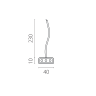 Подвод питания LIGHTSTAR TRITO 456002