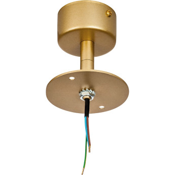 Потолочное крепление LIGHTSTAR RULLO 590110 для светильников 213490 GX53/21648x (D80) золото