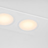 Рамка LIGHTSTAR PIANO 2x QUAD 012826 PVC для LED-модулей 941хх и LED-ламп D50мм IP65 белый