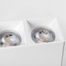 Рамка LIGHTSTAR RULLO 2x QUAD 213366 PVC для LED-модулей 941хх и LED-ламп D50мм белый