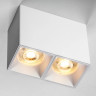 Рамка LIGHTSTAR RULLO 2x QUAD 213366 PVC для LED-модулей 941хх и LED-ламп D50мм белый