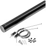 Штанга крепежная LIGHTSTAR NOVE 508927 2м д/тканевого трека д/светильников 208ххх черный