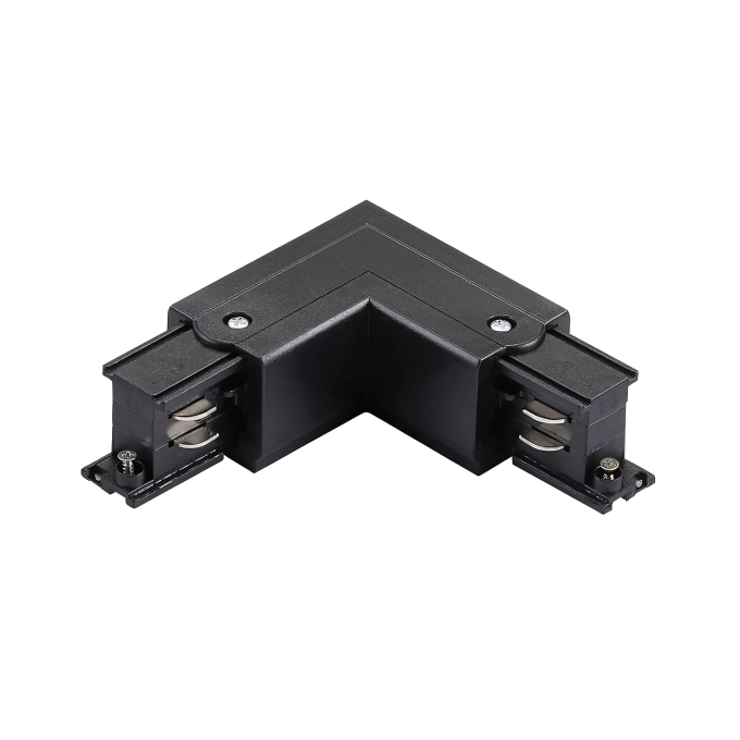 Соединение угловое LIGHTSTAR 504127-FRPS QUATTRO перекидное с подводом питания к треку 5040xx-(F)/(R) ЧЕРНЫЙ
