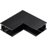 Соединитель LIGHTSTAR UNO 509137 L-образный вертикальный накладной черный