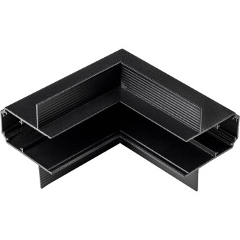 Соединитель LIGHTSTAR UNO 509257 L-образный вертикальный встраиваемый черный
