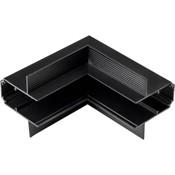 Соединитель LIGHTSTAR UNO 509257 L-образный вертикальный встраиваемый черный