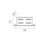 Соединитель прямойLIGHTSTAR QUATTRO 504106-FR