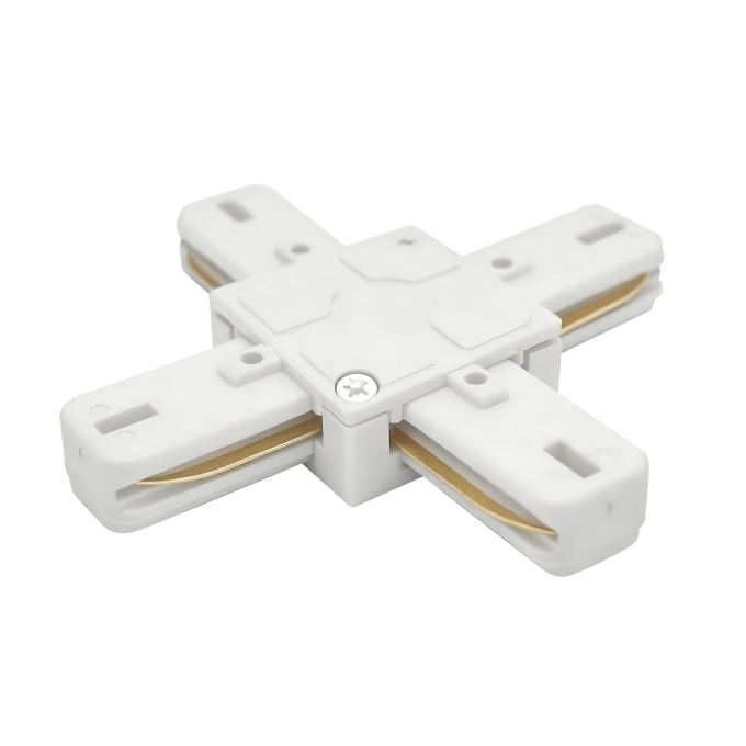 Соединитель трековый LIGHTSTAR BARRA 502146-P однофазный