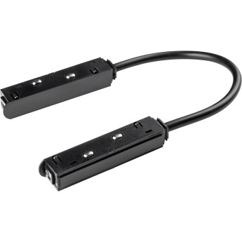 Соединитель трековый LIGHTSTAR UNO 509157 48V регулируемый гибкий черный