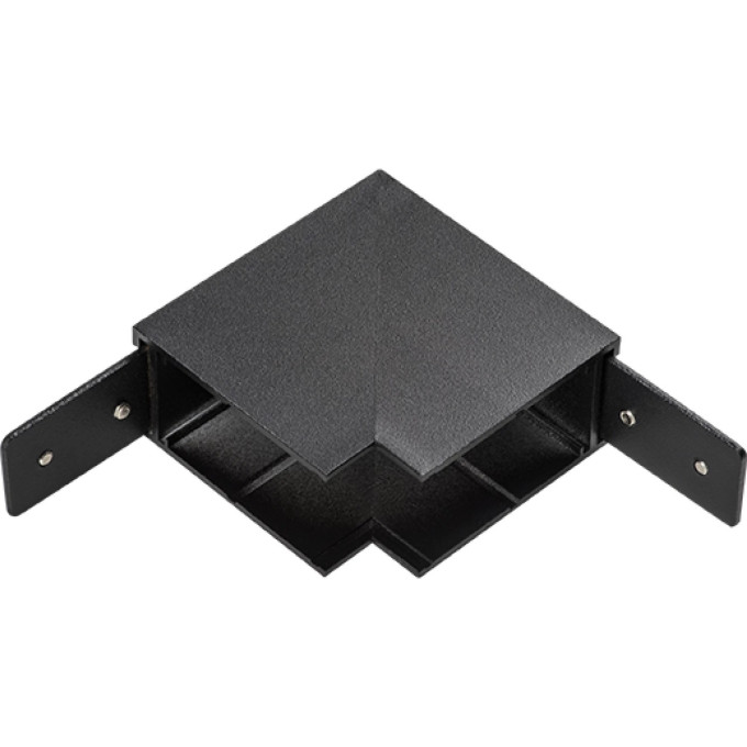 Соединитель трековый однофазный LIGHTSTAR TETA 505137 L-образный на стену для PRO черный