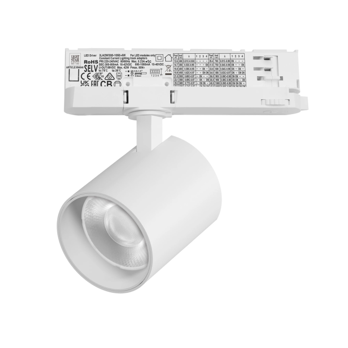 Светильник для трековой системы LIGHTSTAR ALTA BASE A5436QT36G