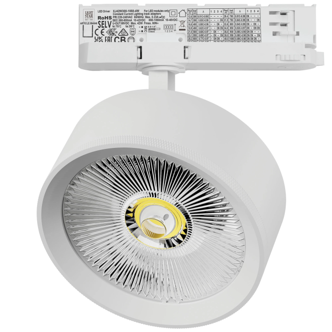 Светильник для трековой системы LIGHTSTAR ALTA PRO A5736QT