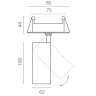 Светильник LIGHTSTAR ALTA BASE A5136RS