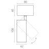 Светильник LIGHTSTAR ALTA BASE A5136SO