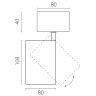 Светильник LIGHTSTAR ALTA BASE A5336SO