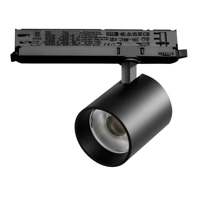 Светильник LIGHTSTAR ALTA BASE для трековой системы Quattro LED 35W с управлением DALI A5437DALI
