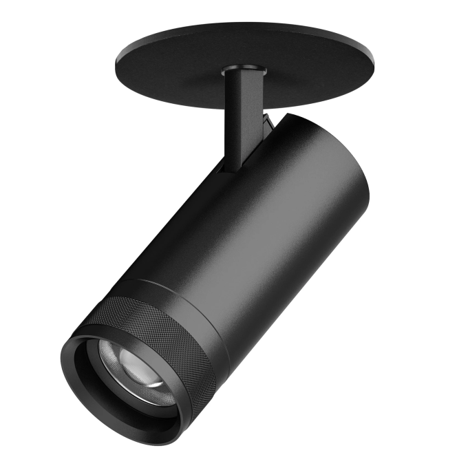 Светильник LIGHTSTAR CANNO PRO C4207RS встраиваемый 20W 1400LM 20-55G черный