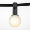 Светильник LIGHTSTAR DUE 207837 48V д/1-фазн трека LED 3W 105LM 100G черный 3000K IP20