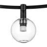 Светильник LIGHTSTAR DUE 207637 48V д/1-фазн трека LED 3W 120LM 100G черный 3000K IP20