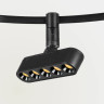 Светильник LIGHTSTAR DUE 267437 48V д/1-фазн трека LED 5W 220LM 24G ЧЕРНЫЙ 3000K IP20