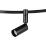 Светильник LIGHTSTAR DUE 207137 48V д/1-фазн трека LED 7W 375LM 15G черный 3000K IP20