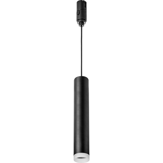 Светильник LIGHTSTAR DUE 237237 48V подвесной д/1-фазн трека LED 10W 500LM 36G черный3000K IP20