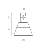 Светильник LIGHTSTAR DUE HERMES 210947