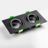 Светильник LIGHTSTAR SINGO BASE 11626 Quad X2 MR16 черный