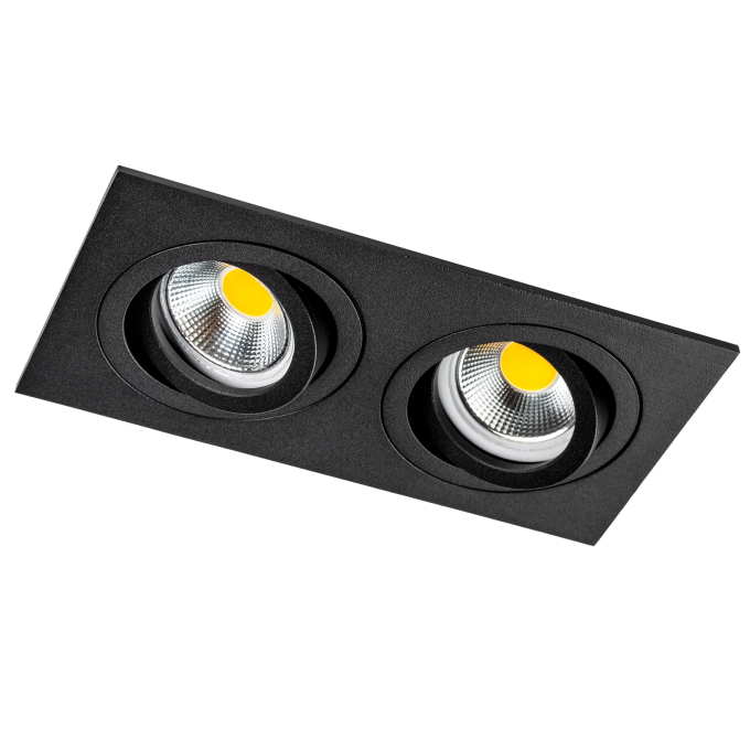 Светильник LIGHTSTAR SINGO BASE 11626 Quad X2 MR16 черный