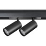 Светильник LIGHTSTAR TETA PRO LED 2х9W 1560LM COB 24G 3000-6000K DIM 205507 для 1-фазного трека черный