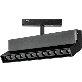 Светильник LIGHTSTAR UNO 259047 48V поворотный для трека LED 12W 800LM 24G 4000K черный
