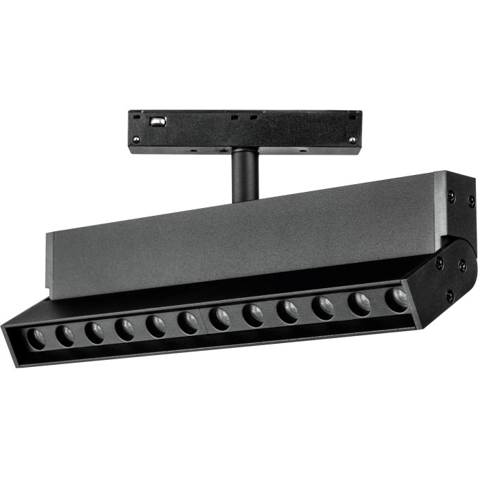 Светильник LIGHTSTAR UNO 259047 48V поворотный для трека LED 12W 800LM 24G 4000K черный
