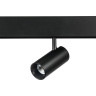 Светильник LIGHTSTAR UNO ANTIGLARE 209147 48V для 1-фазного трека LED 10W 820LM 28G 4000K черный