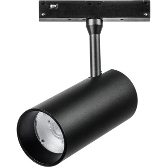 Светильник LIGHTSTAR UNO ANTIGLARE 209247 48V для 1-фазного трека LED 15W 1200LM 28G 4000K черный