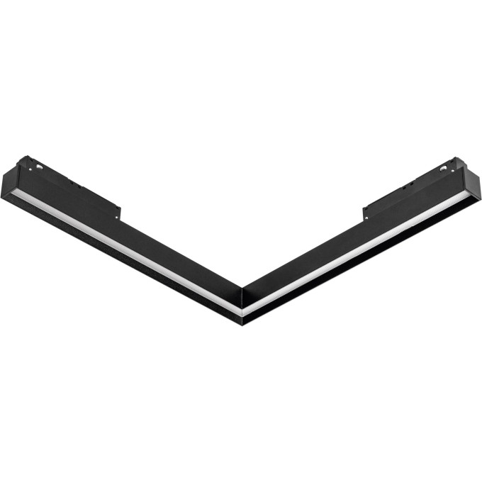 Светильник LIGHTSTAR UNO ANTIGLARE 259447 48V угловой для трека LED 24W 1600LM 90G 4000K черный