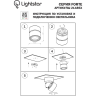 Светильник накладной LIGHTSTAR FORTE MURO 214850