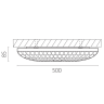 Светильник настенно-потолочный LIGHTSTAR ARCO III 225540
