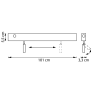 Светильник настенный LIGHTSTAR FIUME SPOT 810647