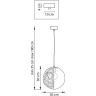 Светильник подвесной LIGHTSTAR Fermo 724012