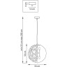 Светильник подвесной LIGHTSTAR Fermo 724062