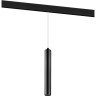 Светильник подвесной LIGHTSTAR UNO ANTIGLARE 239347 48V для трека LED 7W 500LM 24G 4000K черный